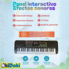 Piano Electrónico Infantil Con Micrófono 49 Teclas Piano Electrónico Infantil Con Micrófono 49 Teclas