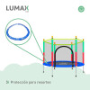 Cama Elástica Trampolín 1.4 mts+ Cobertor + Red Colores Cama Elástica Trampolín 1.4 mts+ Cobertor + Red Colores