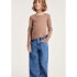 BLUSA ML FEM MARROM MEDIO