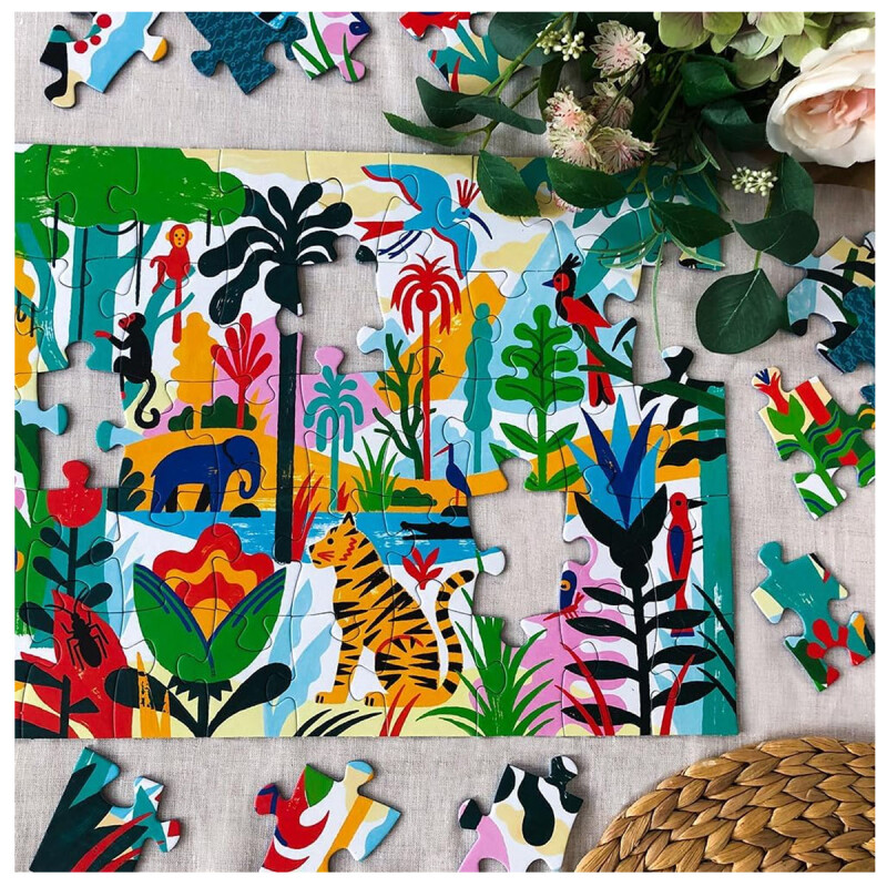 Puzzle Galería Jungle 100 piezas Djeco Puzzle Galería Jungle 100 piezas Djeco