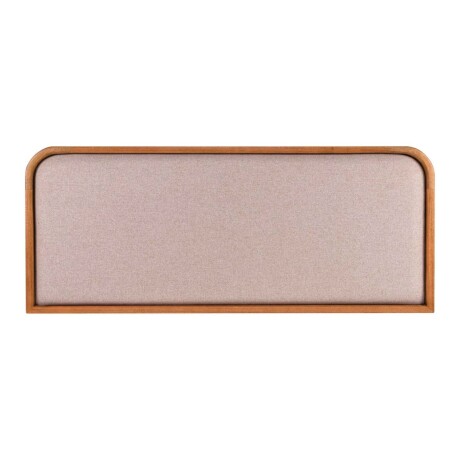 RESPALDO SUPER KING MADERA-Y-TELA MARRON BASILEA