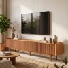 Rack de TV Dune Ripiado 2.2 - Linea Manhattan Natural