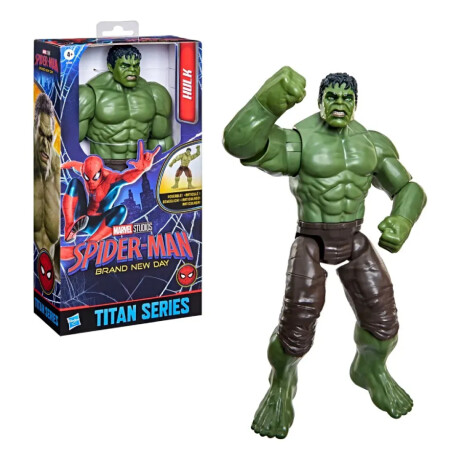 Figura Titan Series Spider-Man - Hulk Figura Titan Series Spider-Man - Hulk