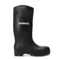 Botas de Hombre Worker Industrial con puntera Acero Negro
