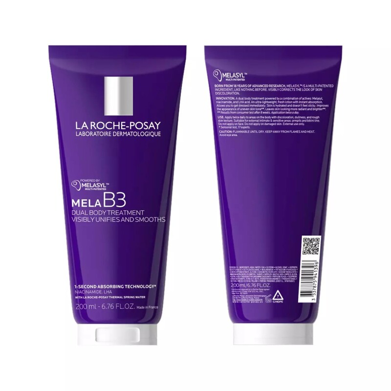 Mela B3 Dual Tratamiento Corporal La Roche Posay 200 Ml. Mela B3 Dual Tratamiento Corporal La Roche Posay 200 Ml.