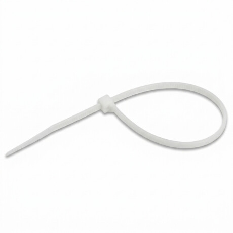 Precinto Plástico 2,5 × 100 mm – Pack de 150 Unidades Precinto Plástico 100 mm Pack De 150 Unidades Blanco
