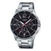 Reloj Casio MTP1374D 7AV para hombre de acero Negro