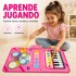Alfombra Musical Infantil 2 en 1 Piano y Batería 80 x 55 cm Rosa