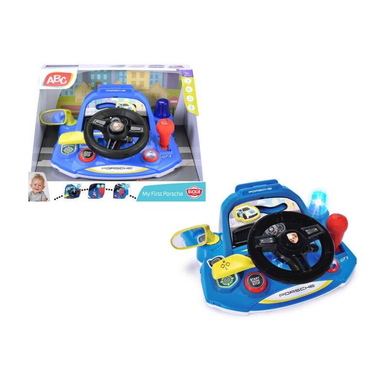 Volante Interactivo Auto Porsche oficial Dickie Toys Volante Interactivo Auto Porsche oficial Dickie Toys