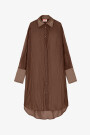 CAMISA ARRUGADA Marron