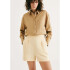 SHORTS FEM AMARELO CLARO