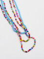 COLLAR COMBINADO MOSTACILLAS X 3 MULTICOLOR