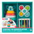 Juego De Encastre Apilable Infantil Kit Motricidad Koala Color Verde