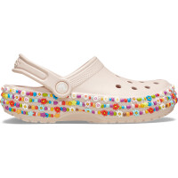 Crocs Classic Clog Beaded Band Rosado
