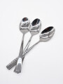 CUCHARA POSTRE 3 PCS PLATEADO