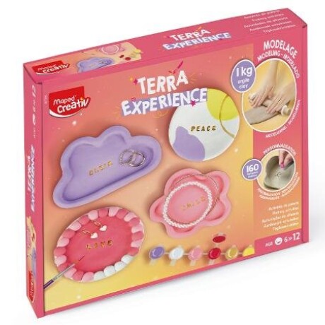 KIT ACTIVIDADES DE CERAMICA TERRA MAPED KIT ACTIVIDADES DE CERAMICA TERRA MAPED