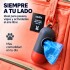 Bolsas Sanitarias x12 Residuos Mascota + Llavero Dispensador Rojo 1