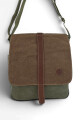 Morral clásico de lona Verde