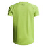 UA Tech Textured SS-BLU GRN-326