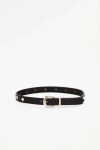 Cinturón Mini Hearts Negro