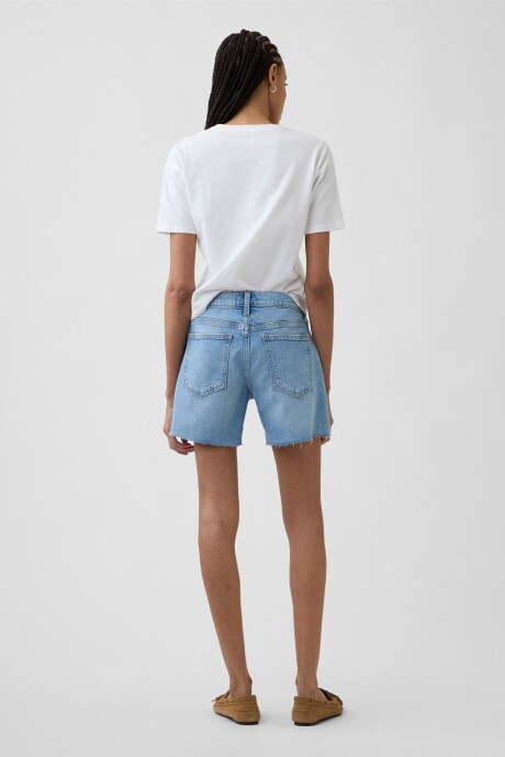 Bermuda Jean Mujer Light Wash