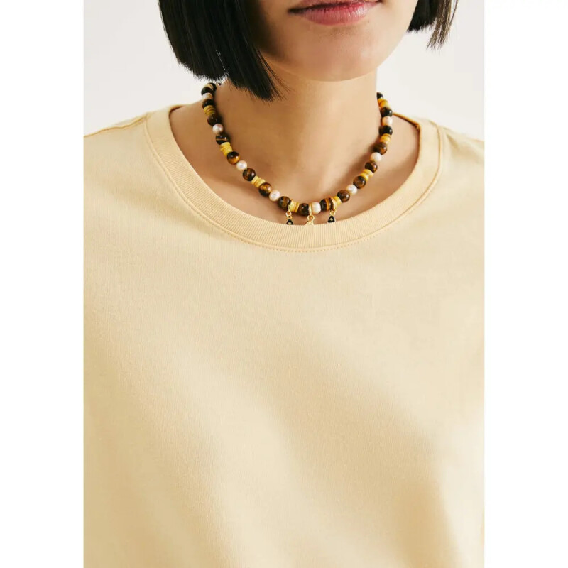 BLUSA MM FEM AMARELO CLARO