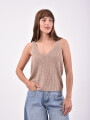 MUSCULOSA MIRELA BEIGE OSCURO