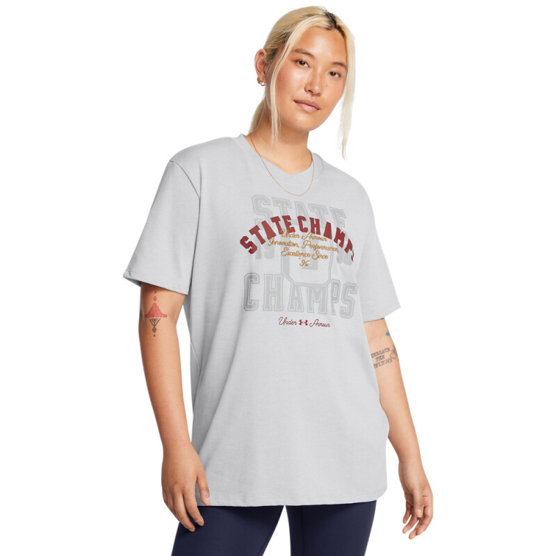 UA W HW BFOS CHAMPS SS-GRY GRY-012