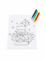 JUEGO PARA COLOREAR BLANCO