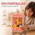 Máquina Infantil Grúa Agarra Juguetes Peluches Con Sonido Variante Color Rosa