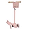 BW-ECO-SCOOTER-CC Monopatín Eco De Tres Ruedas +3 Banwood C/canasto - Dusty Rose