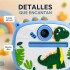Cámara Infantil Instantánea Gatito con Doble Lente y Selfie CELESTE