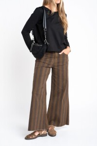 Remera Algodón Elastano Negro