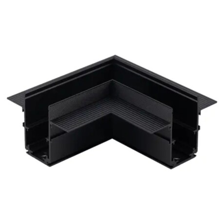 Adaptador Esquinero Horizontal para Riel Magnético G2 para Adosar Esquinero Horizontal Para Riel Magnético G2 De Adosar Negro