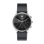Reloj EMPORIO ARMANI MINIMALIST Cuero Negro Esfera 42mm 0