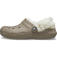 Classic Clog Fleece Lined Marrón