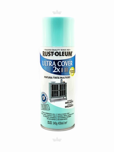 AEROSOL ULTRA COVER 2X OCEANO BRILLANTE- 340 GRS. N/A