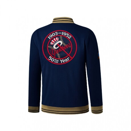 Campera MLB embroidery Regular Fit Bomber Blue
