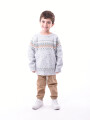 SWEATER VICENZO GRIS