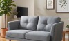 Sillón 2 Cuerpos Sofá - Triunfo Gris