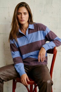 Sweater Polo Azul
