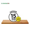 Rack Para Tv Madera Mdp 15mm Con Estante Rack Para Tv Madera Mdp 15mm Con Estante