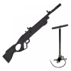 Chumbera Pcp Hatsan Vectis 6,35mm + Inflador Chumbera Pcp Hatsan Vectis 6,35mm + Inflador