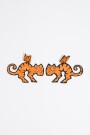 PENDIENTES Naranja