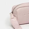 Portacosmetico Effie en efecto cuero Rosa