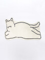 ALFOMBRA GATO OFF WHITE