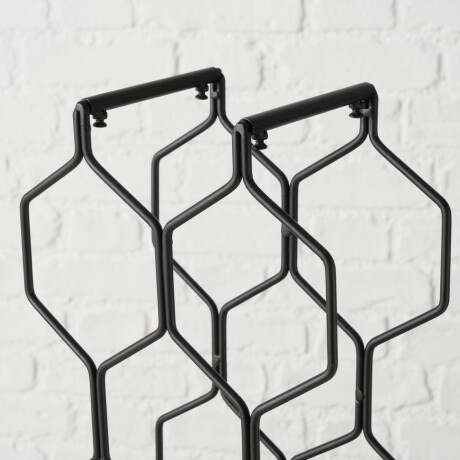 RACK VINOS METAL NEGRO 2054245