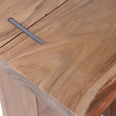 MESA AUXILIAR DE LIVING MADERA NATURAL-BEIGE NEAT NATURAL