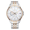 Reloj Tommy Hilfiger 1791617 para hombre con correa de acero Plateado