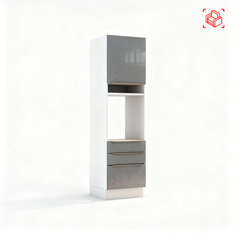 ARMARIO DE COCINA 60 CM MDP BLANCO LUX